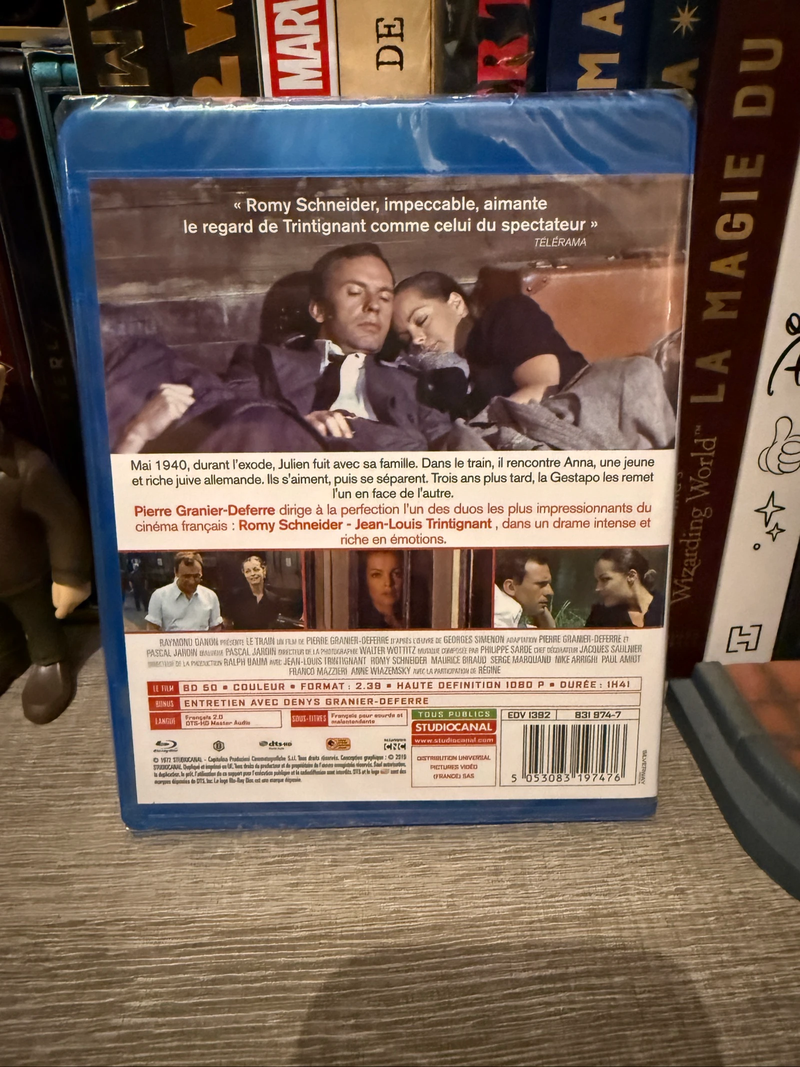 De nieuwe bluray Le train onder blister – photo 2